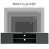 HOMCOM Floating TV Stand Cabinet for TVs up to 60