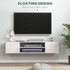 HOMCOM Floating TV Stand Cabinet for TVs up to 60