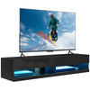 HOMCOM Floating TV Unit, Wall Mounted TV Cabinet for TVs up to 65