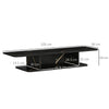 HOMCOM Floating TV Unit Stand for TVs up to 40