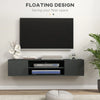 HOMCOM Floating TV Stand Cabinet for TVs up to 60